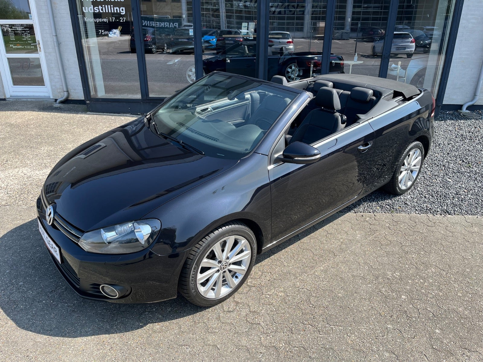 Sort VW Golf VI fra 2012