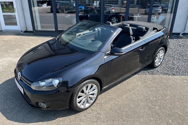Sort VW Golf VI fra 2012
