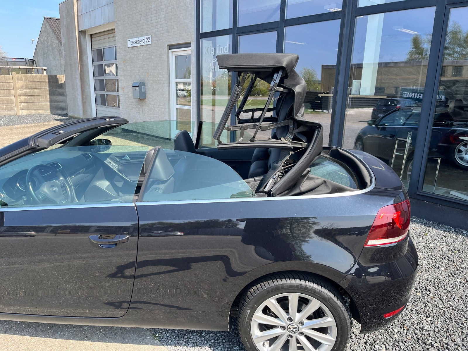 Sort VW Golf VI fra 2012
