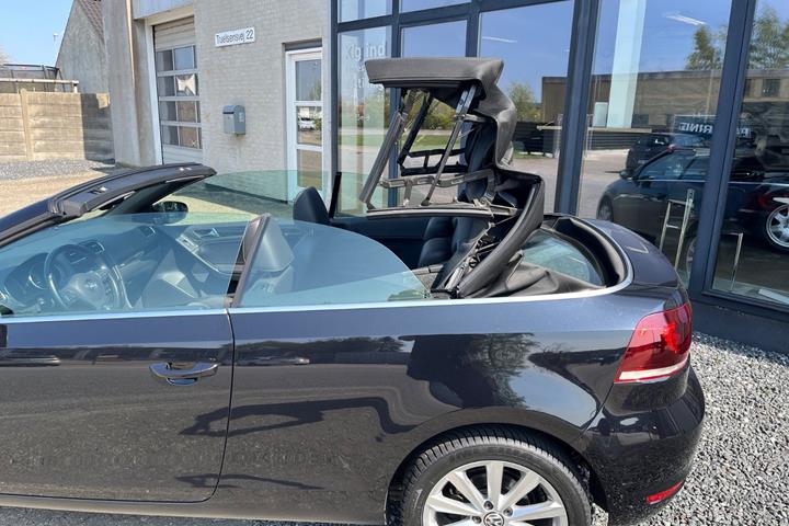 Sort VW Golf VI fra 2012