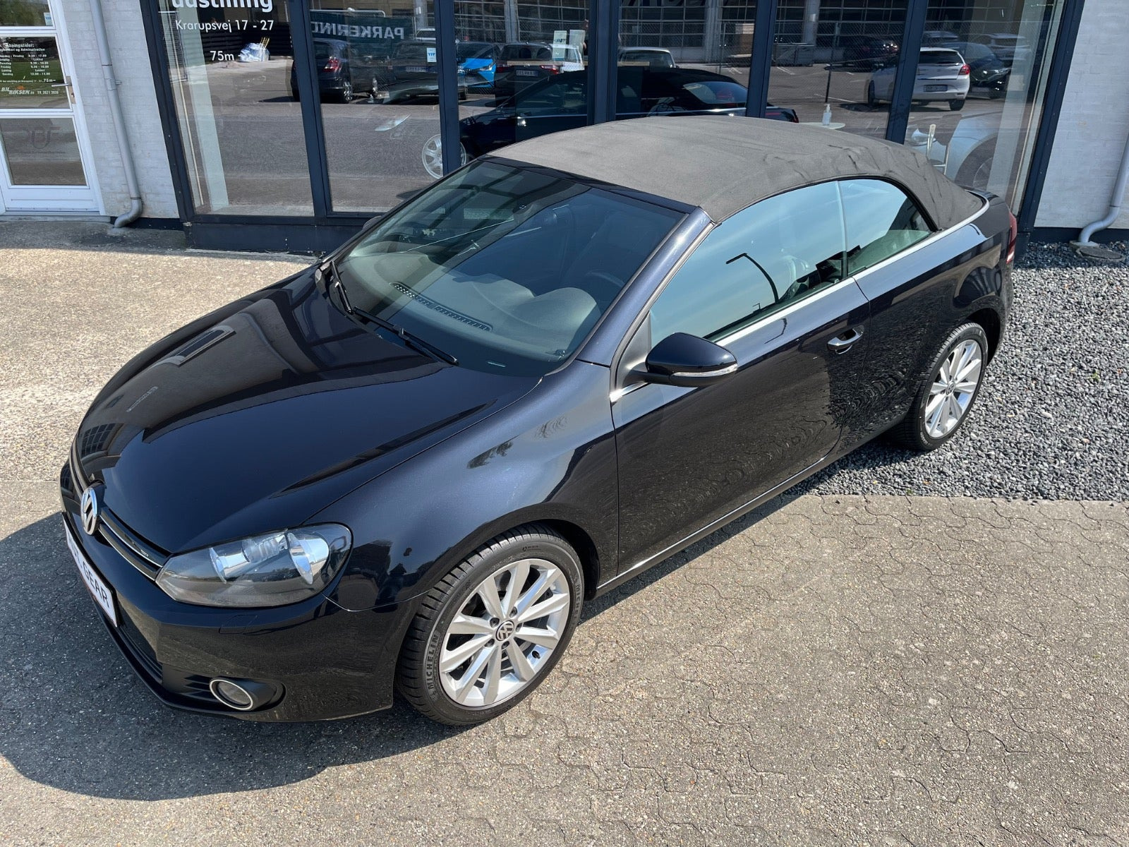 Sort VW Golf VI fra 2012