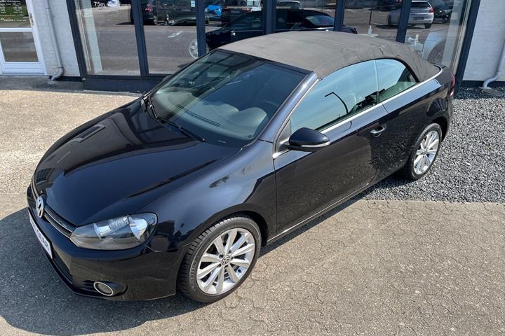 Sort VW Golf VI fra 2012
