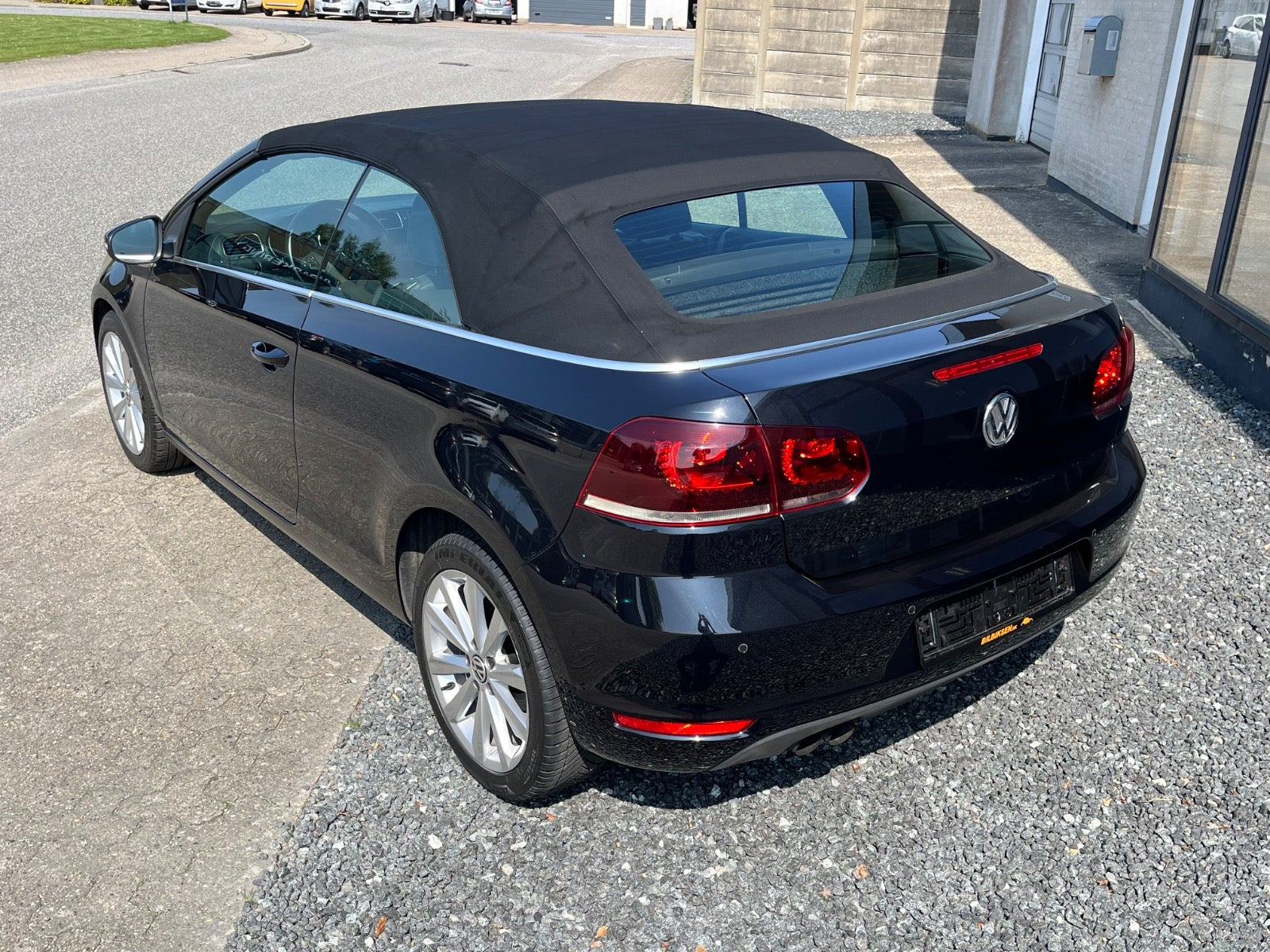 Sort VW Golf VI fra 2012