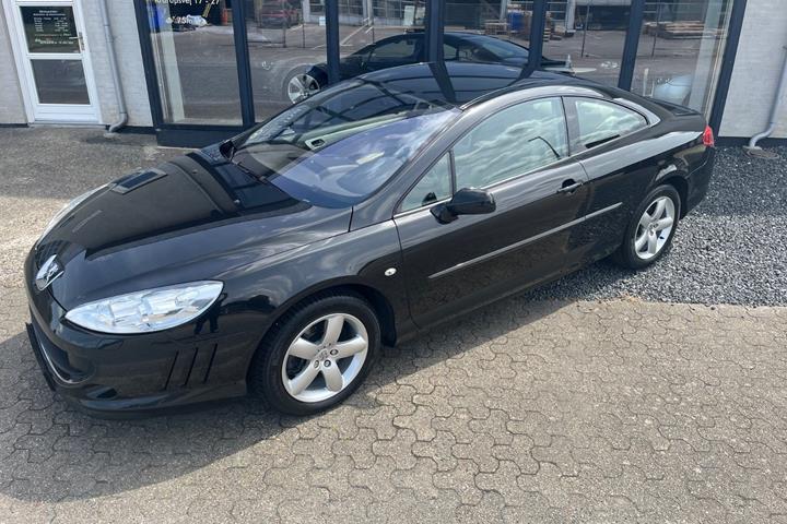 Sort Peugeot 407 fra 2006