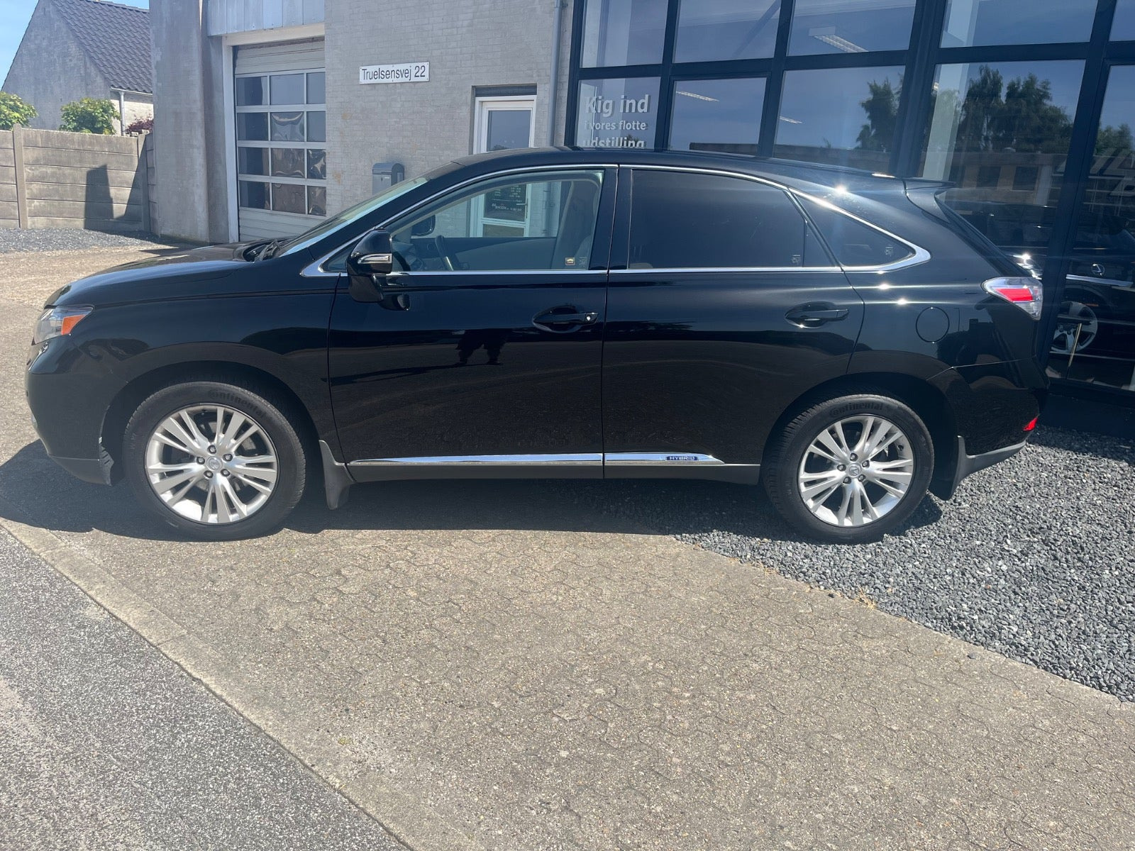 Sort Lexus RX450h fra 2010