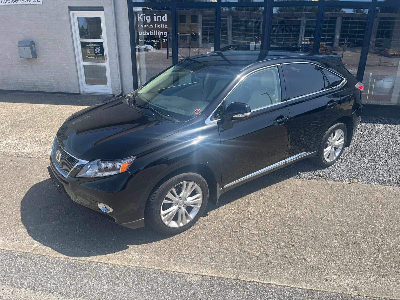 Sort Lexus RX450h fra 2010
