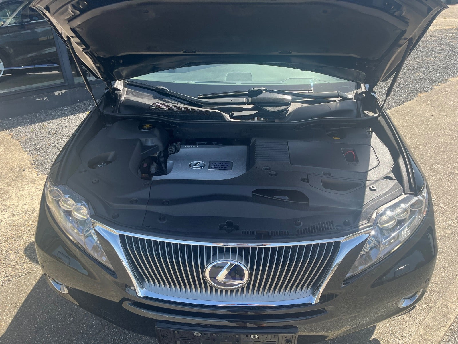 Sort Lexus RX450h fra 2010