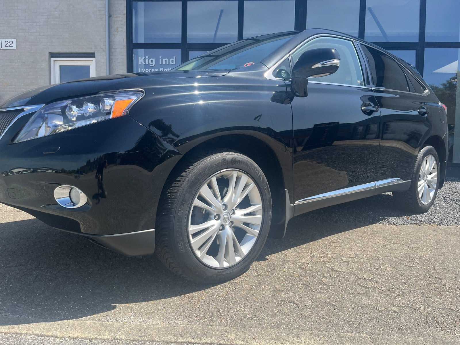 Sort Lexus RX450h fra 2010