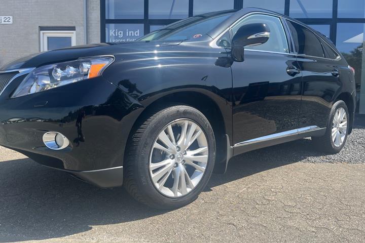 Sort Lexus RX450h fra 2010