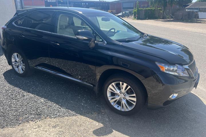 Sort Lexus RX450h fra 2010