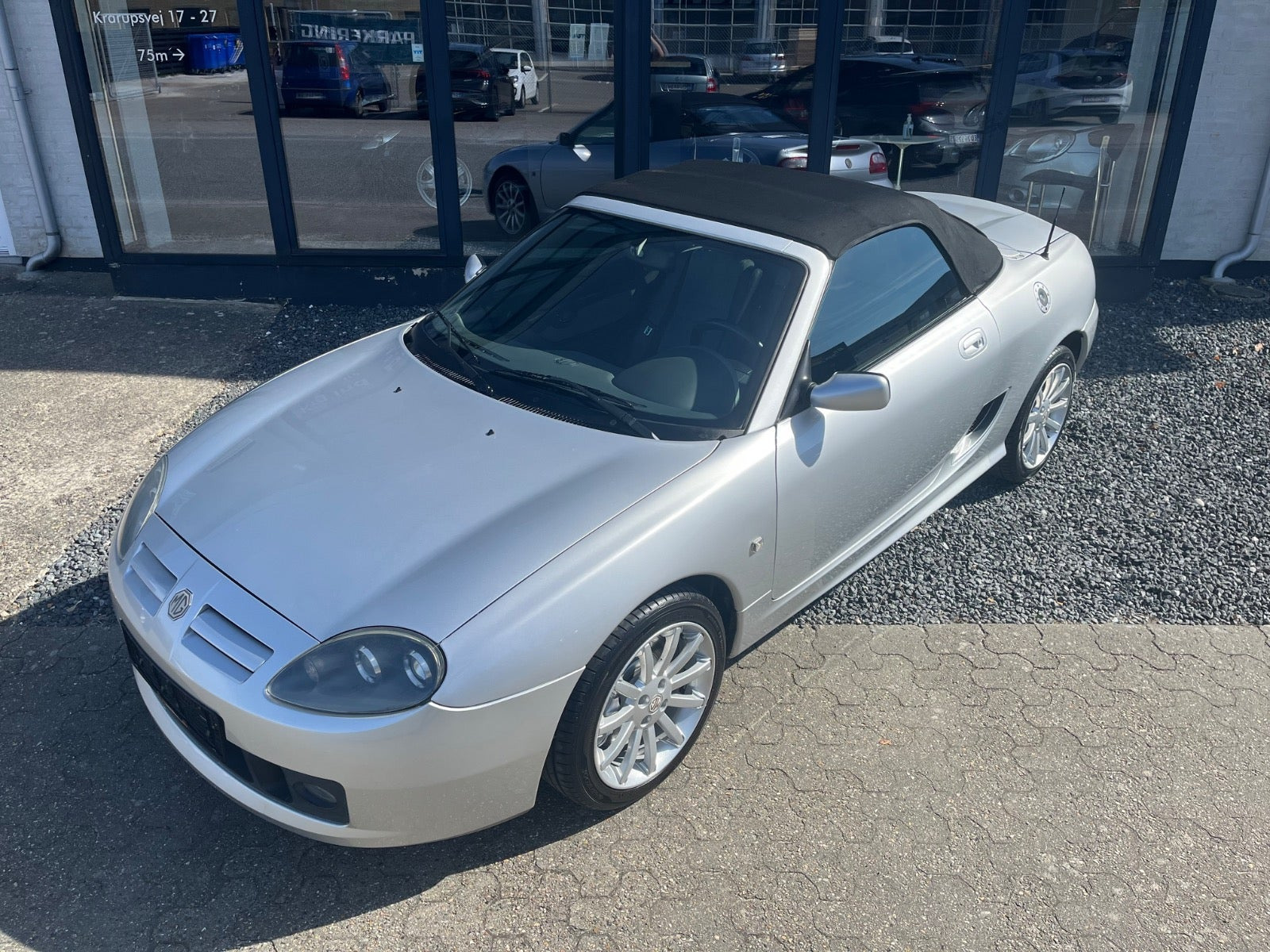 Sølv MG TF fra 2005