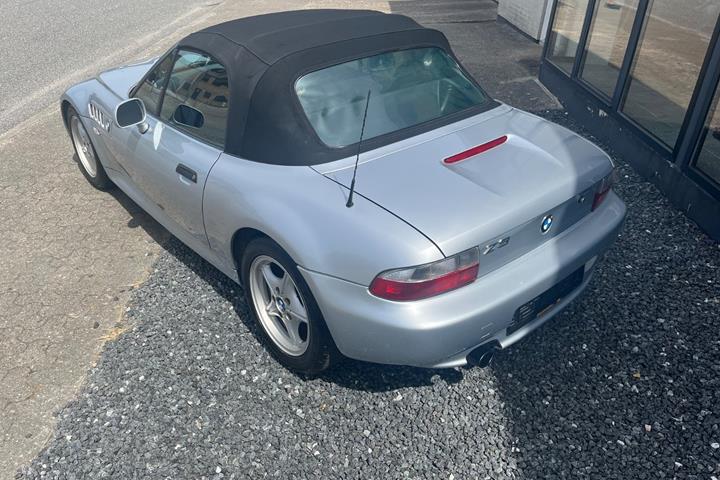 Sølv BMW Z3 fra 1996