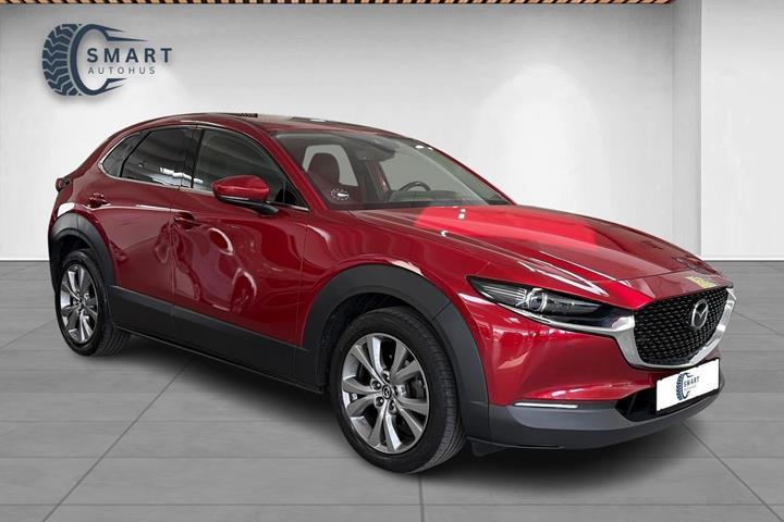 Rød Mazda CX-30 fra 2021