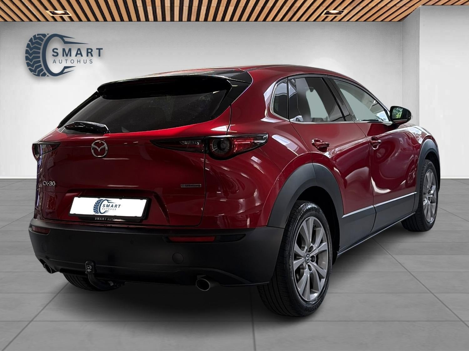 Rød Mazda CX-30 fra 2021