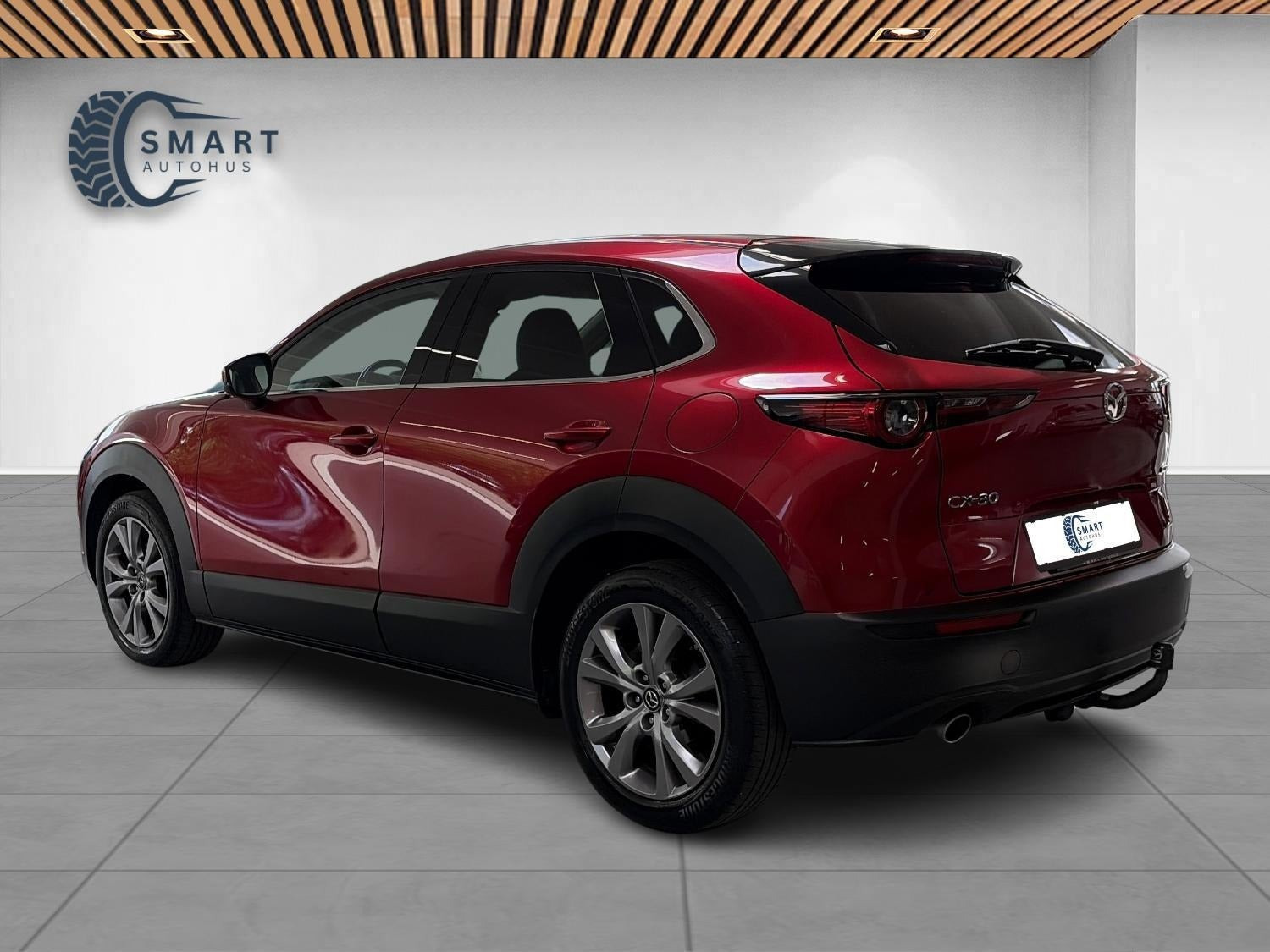 Rød Mazda CX-30 fra 2021