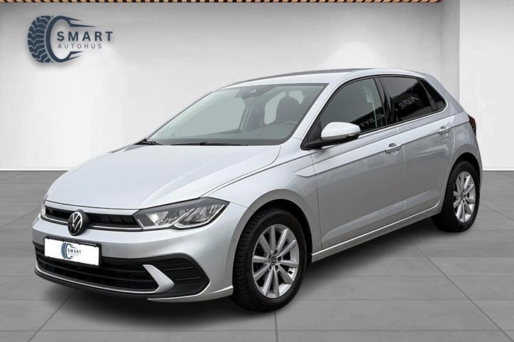 Sølv VW Polo fra 2022
