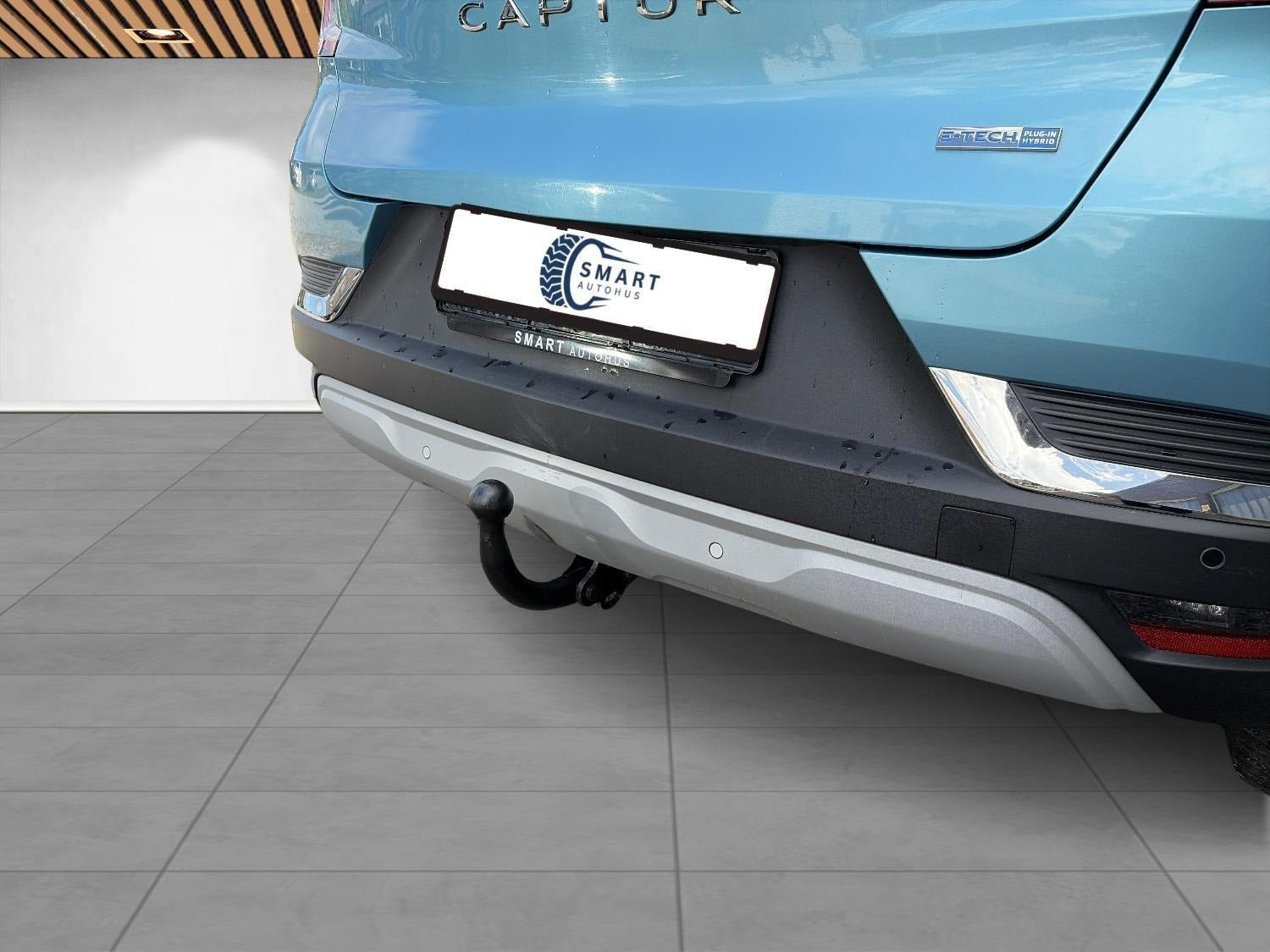 Blå Renault Captur fra 2020