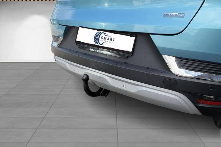 Blå Renault Captur fra 2020