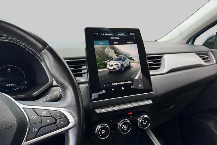 Blå Renault Captur fra 2020