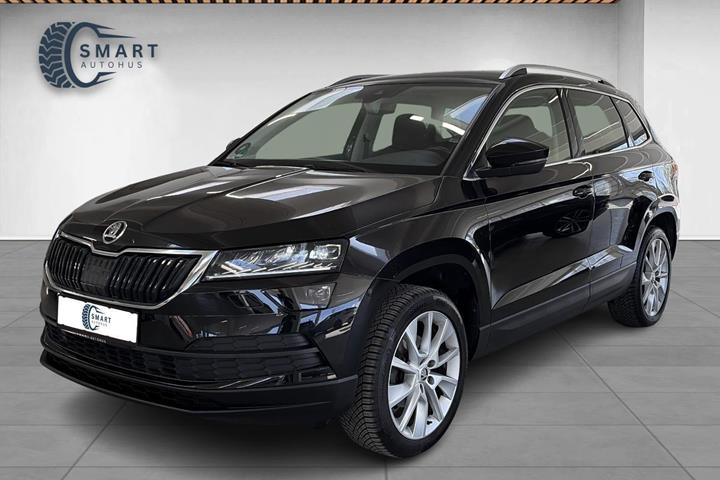 Sort Skoda Karoq fra 2019