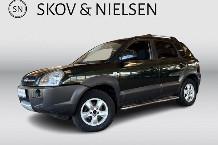 Grøn Hyundai Tucson fra 2007