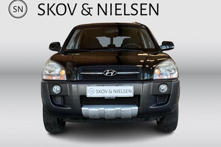 Grøn Hyundai Tucson fra 2007
