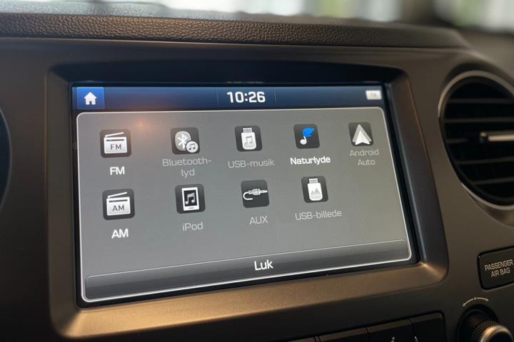 Grå Hyundai i10 fra 2018