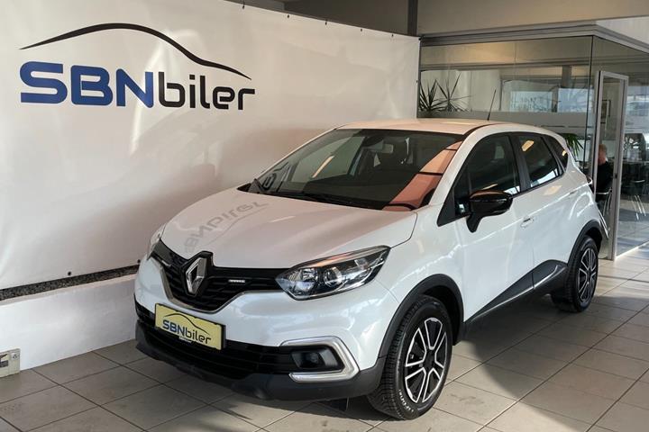 Hvid Renault Captur fra 2019
