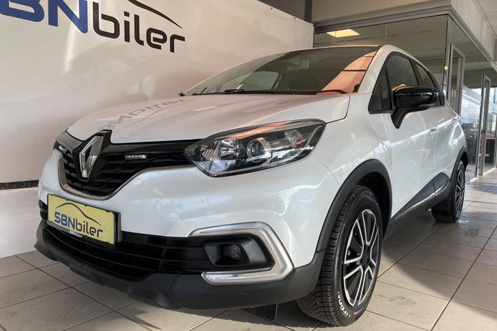 Hvid Renault Captur fra 2019