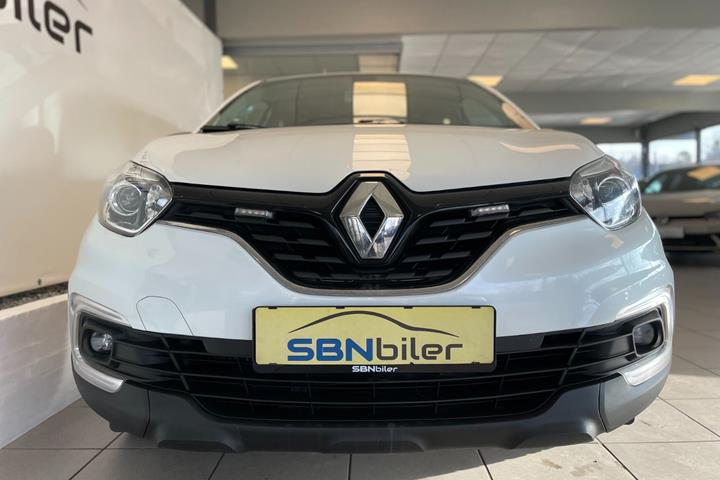 Hvid Renault Captur fra 2019