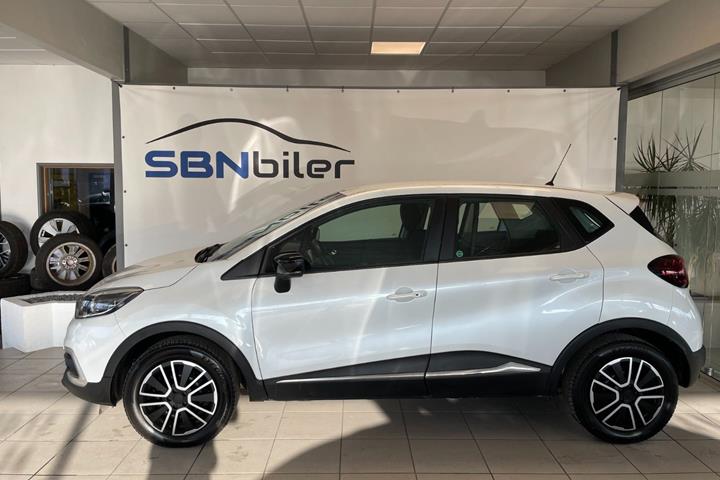 Hvid Renault Captur fra 2019