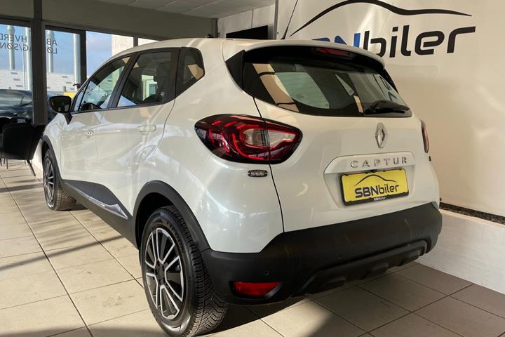 Hvid Renault Captur fra 2019