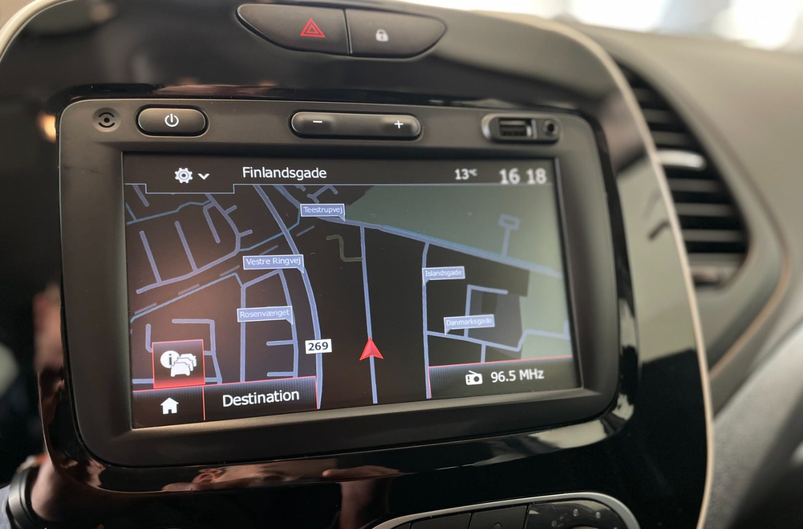 Hvid Renault Captur fra 2019