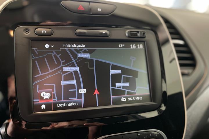 Hvid Renault Captur fra 2019