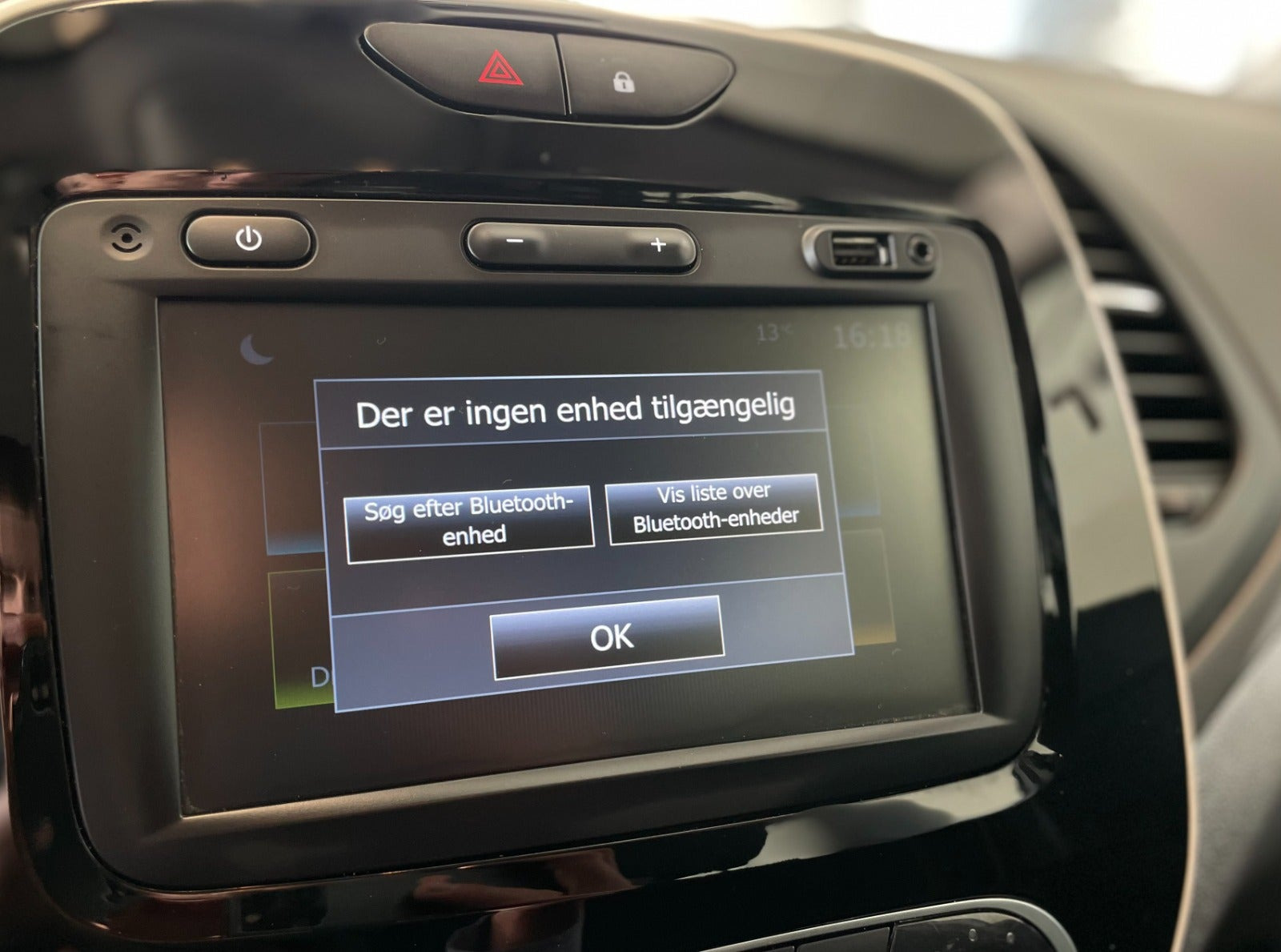 Hvid Renault Captur fra 2019