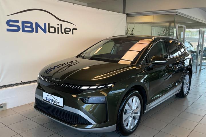 Grøn Skoda Enyaq fra 2026