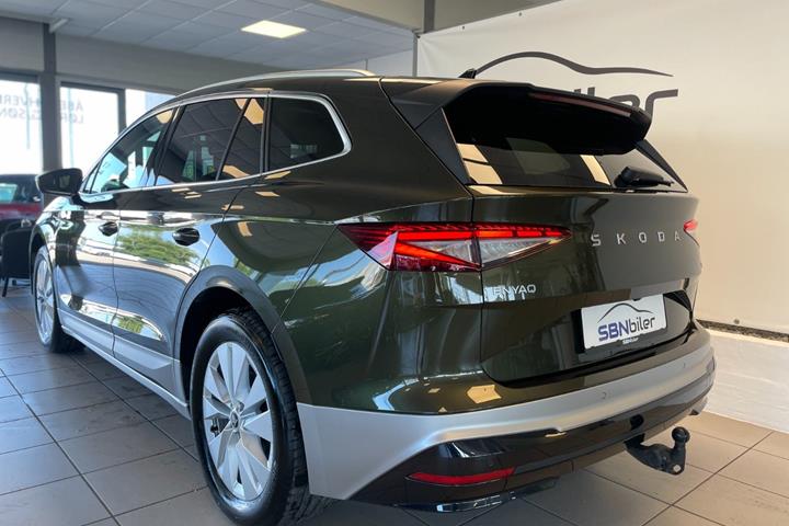 Grøn Skoda Enyaq fra 2026
