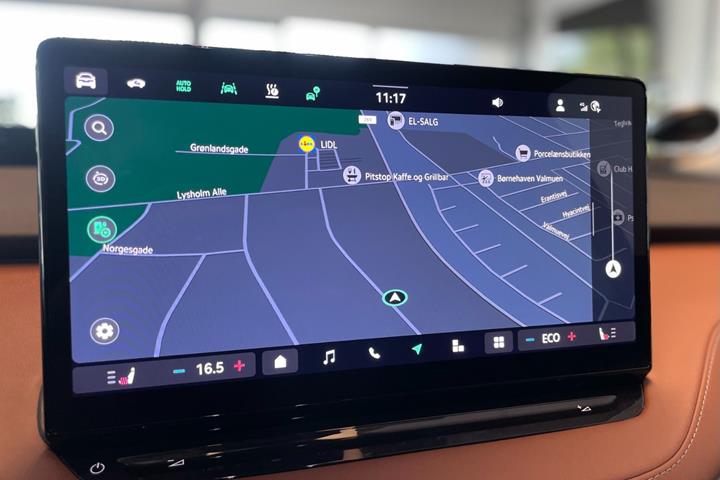 Grøn Skoda Enyaq fra 2026