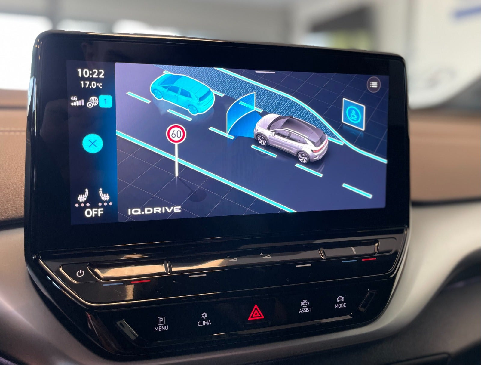 Grå VW ID.4 fra 2024