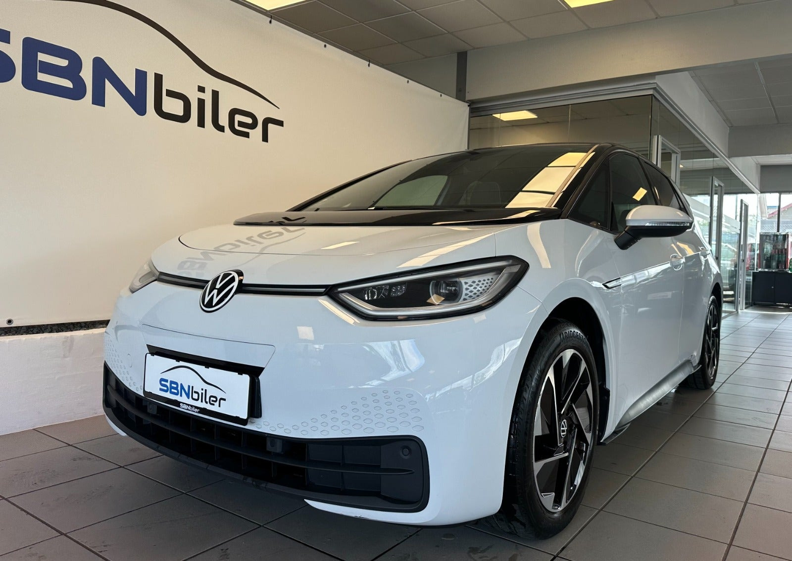 Hvid VW ID.3 fra 2022