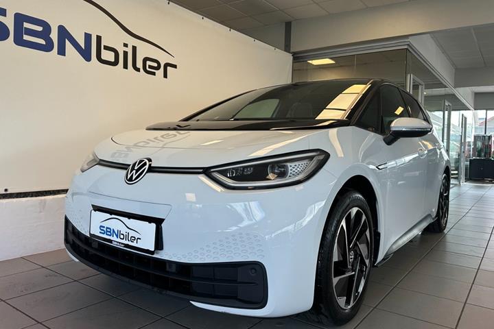 Hvid VW ID.3 fra 2022