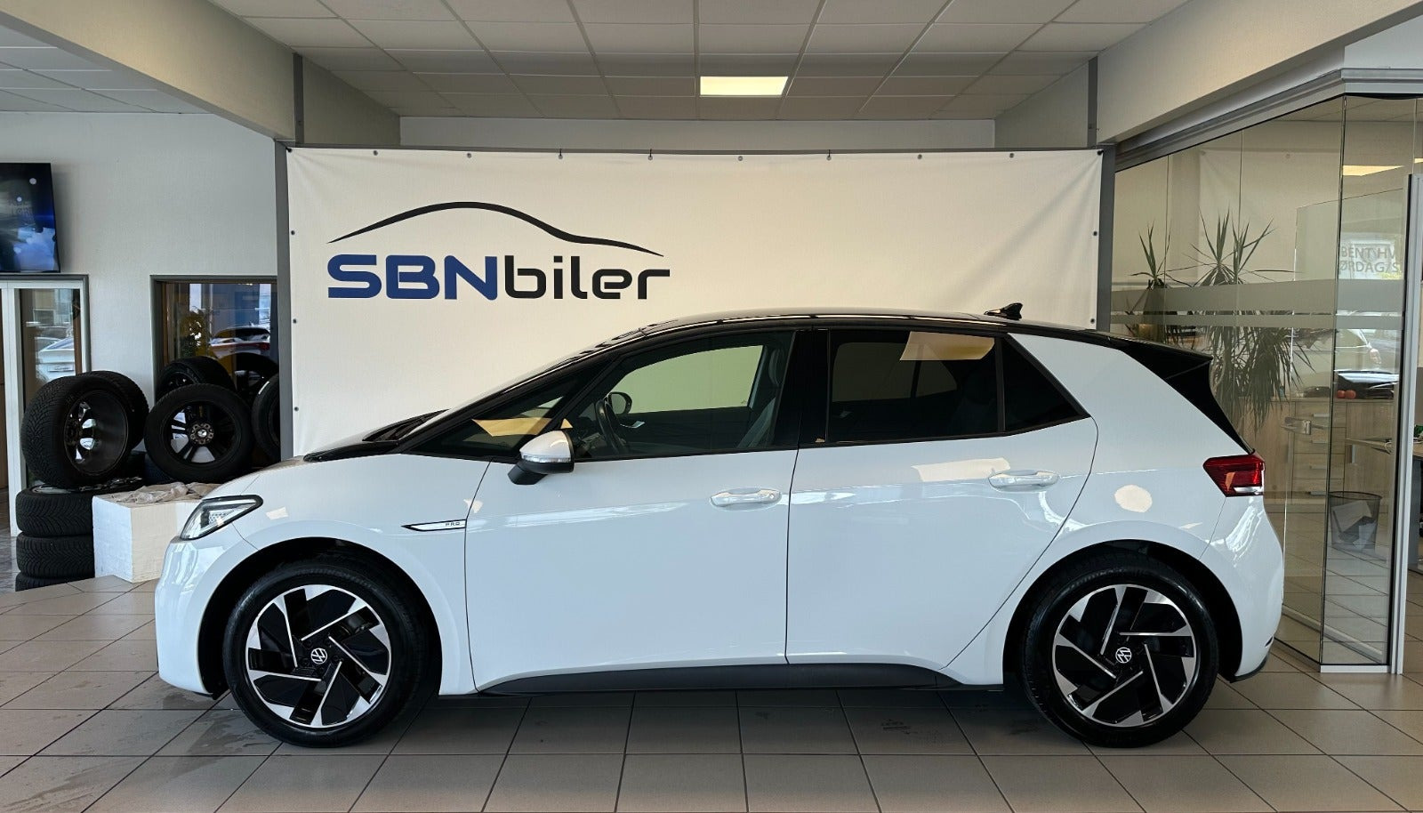 Hvid VW ID.3 fra 2022