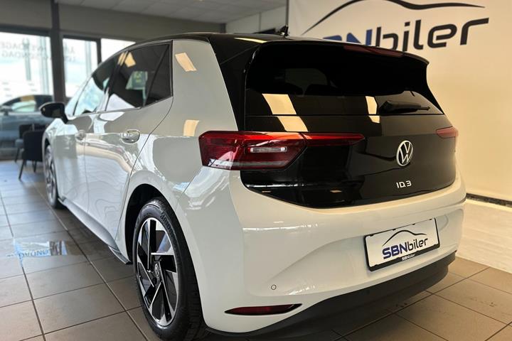 Hvid VW ID.3 fra 2022