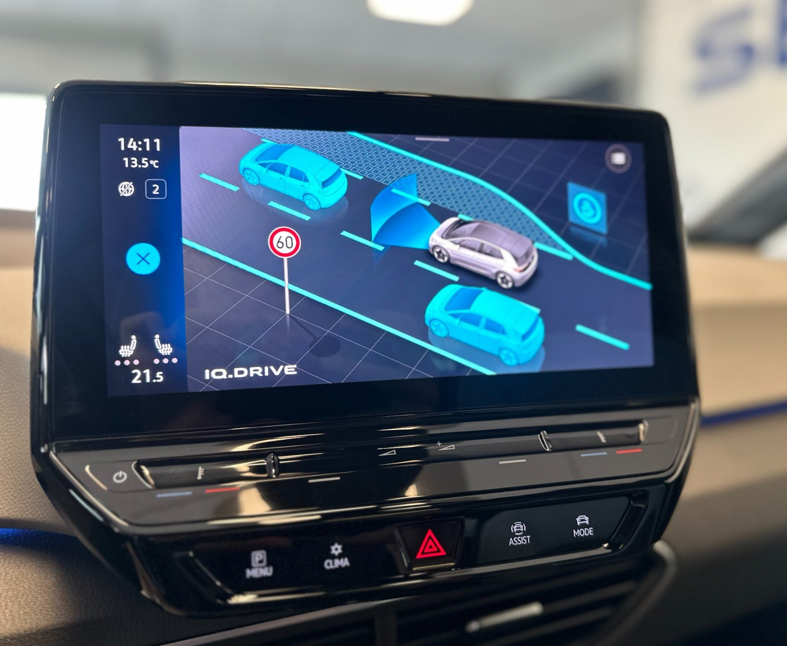 Hvid VW ID.3 fra 2022