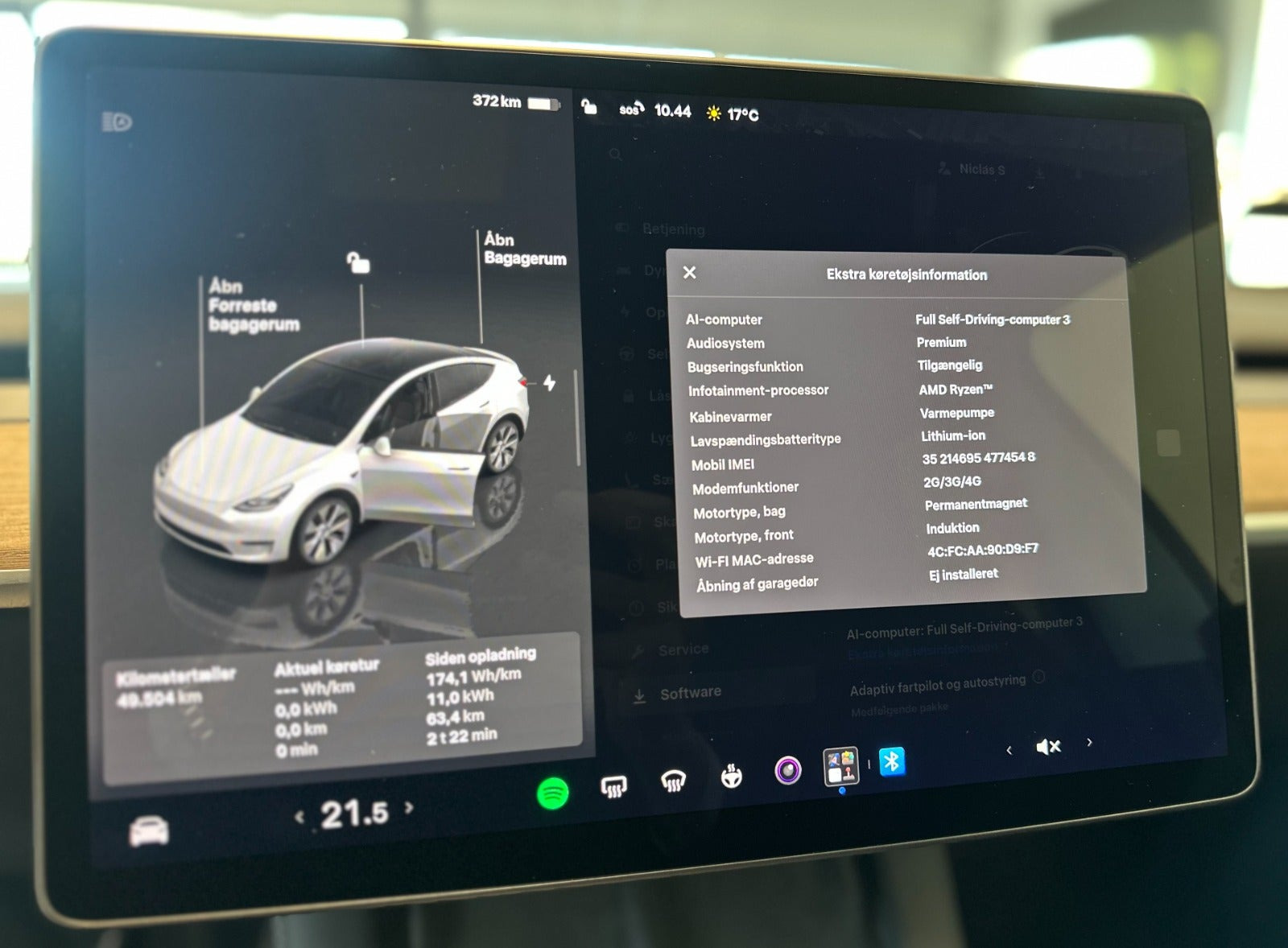 undefined Tesla Model Y fra 2023