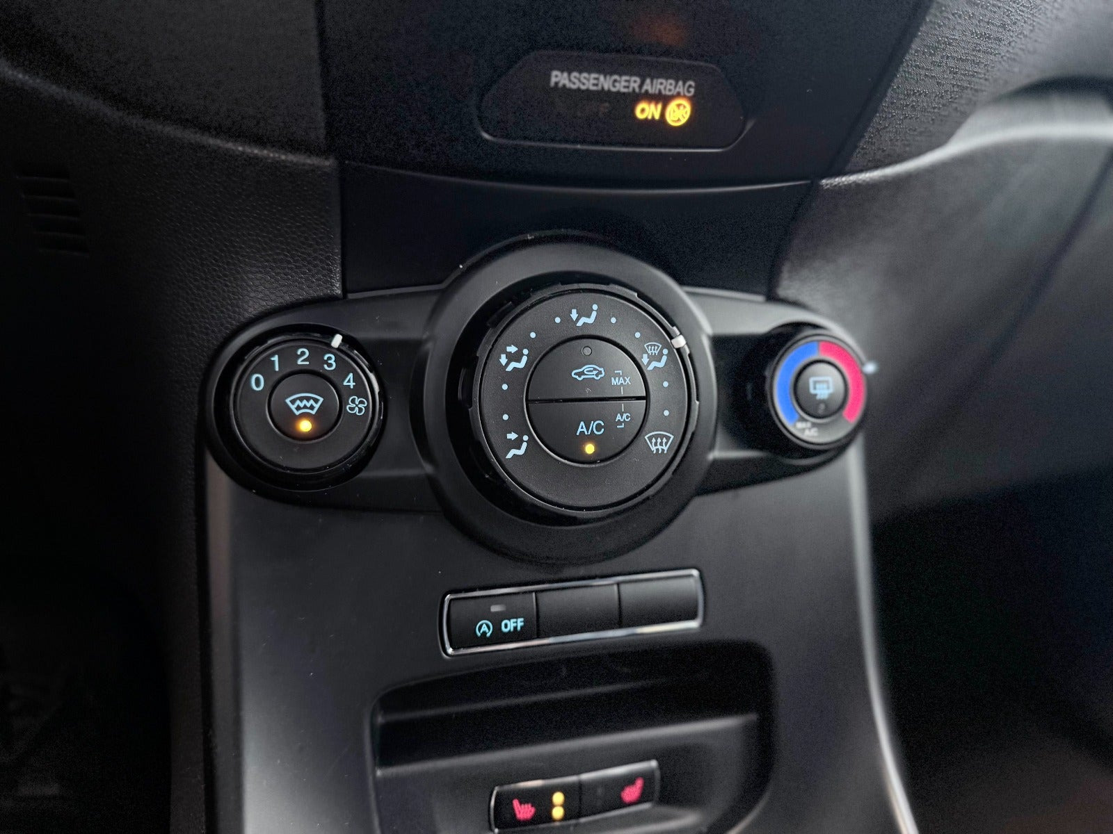 Sort Ford Fiesta fra 2018