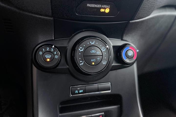 Sort Ford Fiesta fra 2018
