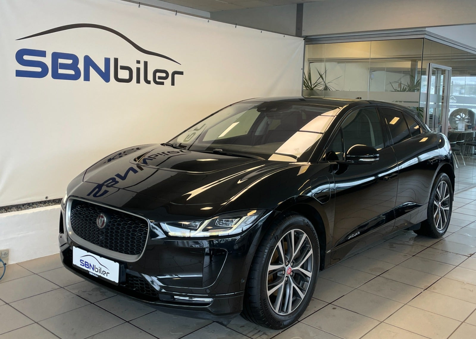 Sort Jaguar I-Pace fra 2019