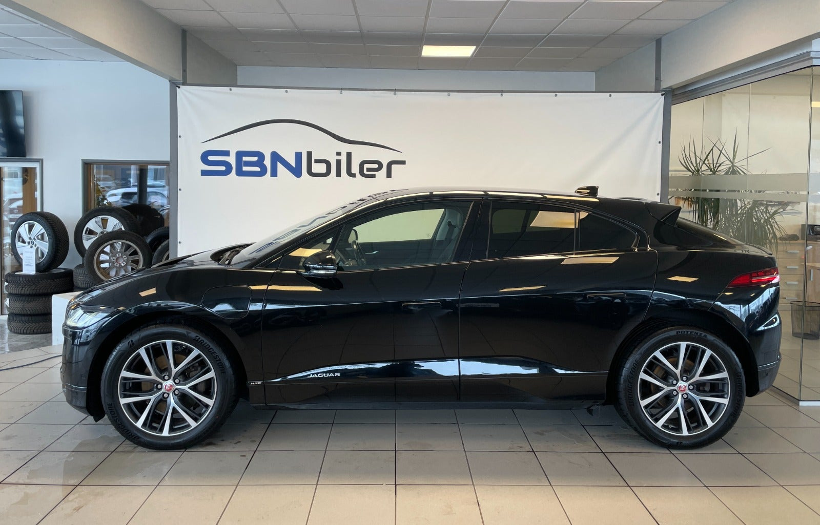 Sort Jaguar I-Pace fra 2019