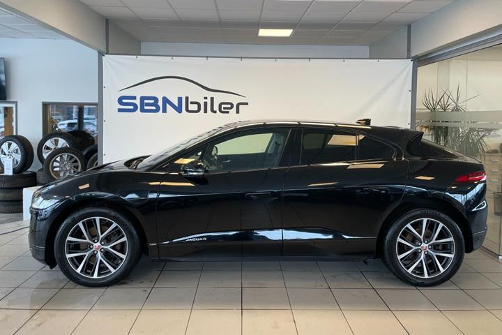 Sort Jaguar I-Pace fra 2019
